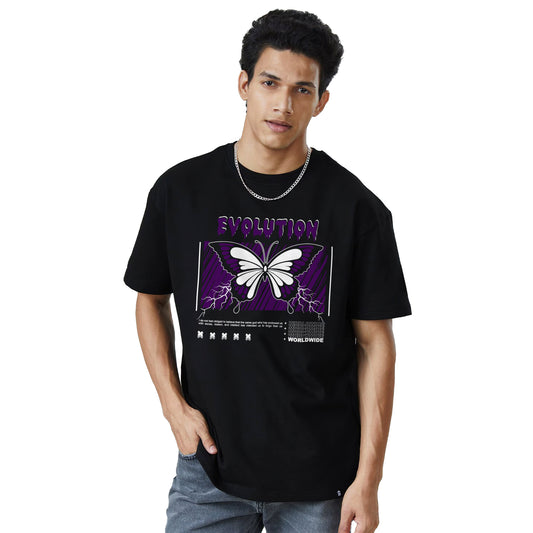 Butterfly Evolution Oversized T-shirt