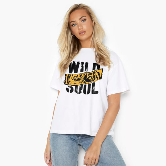 Wild Soul Women Oversized T-shirt